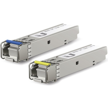 Ubiquiti UACC-OM-SM-1G-S-2 (UF-SM-1G-S) - 1G SFP, SM Module, BiDi, Simplex LC UPC, 2-Pack