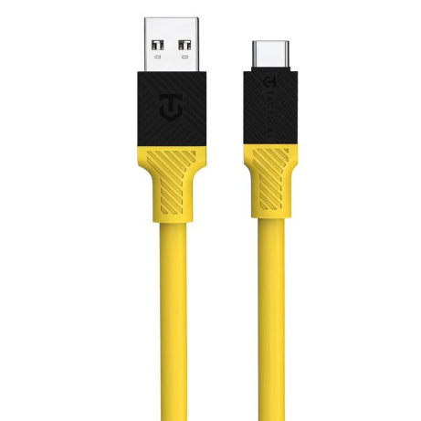 Tactical Fat Man Cable USB-A/USB-C 1m Yellow