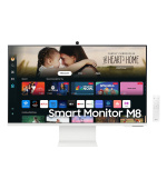 Samsung Smart Monitor/M80D/32"/VA/4K UHD/60Hz/4ms/White/3R