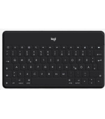 Logitech Bluetooth Keyboard Folio Keys-To-Go, DE, Black, Apple