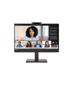 LENOVO LCD T24mv-30 - 23.8”,IPS,16:9,1920x1080,4ms/6ms,250cd/m2,1000:1,VGA,DP,HDMI,5xUSB,USB-C,RJ45,VESA,cam,rep,Pivt