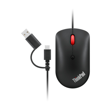 LENOVO myš drátová ThinkPad USB-C Wired Compact Mouse