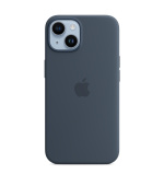 iPhone 14 Silicone Case with MagSafe - Storm Blue