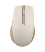 ASUS SmartO Mouse MD200 Silent Plus/Kancelářská/Optická/Pro praváky/4 200 DPI/USB+BT/Béžová