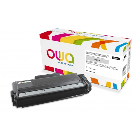 OWA Armor toner kompatibilní s Brother TN-2320, 2600st, černá/black