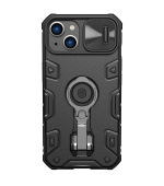 Nillkin CamShield Armor PRO Magnetic Zadní Kryt pro Apple iPhone 14 Black