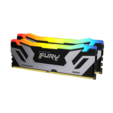 Kingston FURY Renegade/CUDIMM DDR5/48GB/8400MHz/CL40/2x24GB/RGB/Black/Silv