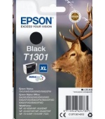 EPSON ink čer Singlepack "Jelen" Black T1301 DURABrite Ultra Ink (25,4 ml)