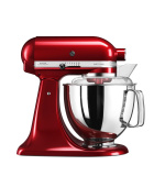 BAZAR - KitchenAid Artisan 5KSM175PSECA kuchyňský robot, 10 rychlostí, planetární systém, červená - opraveno