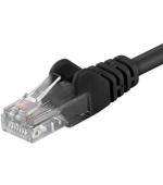 PremiumCord Patch kabel UTP RJ45-RJ45 CAT6 7m černá