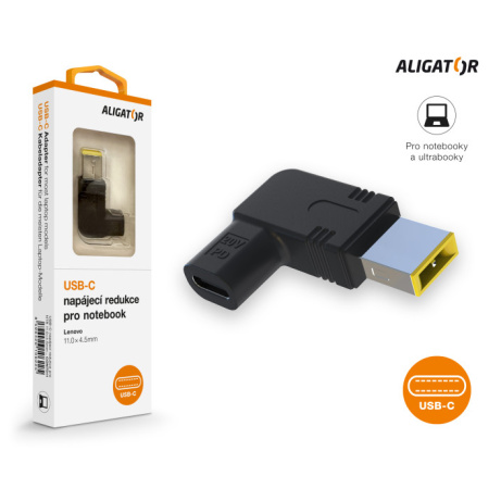 Aligator USB-C napájecí redukce 11 x 4,5 mm pro notebooky Lenovo