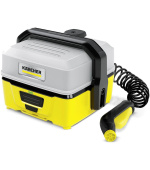 Karcher OC 3 outdoorová myčka, přenosná, tlaková, 120 l/h, 5 bar, vodní filtr, akumulátorový pohon