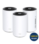 TP-Link Deco PX50(3-pack) WiFi6 Powerline Mesh (AX3000,2,4GHz/5GHz,3xGbELAN/WAN)