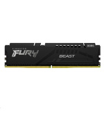 KINGSTON DIMM DDR5 32GB 6000MT/s CL40 FURY Beast Černá XMP