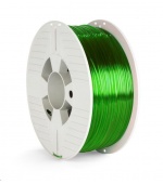 VERBATIM 3D Printer Filament PET-G 1.75mm, 327m, 1kg green transparent