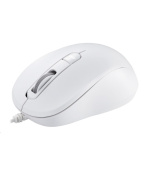 ASUS MU101C Wired Blue Ray Mouse, bílá