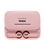 TESLA Sound EB20 bezdrátová  BT sluchátka Bl. Pink