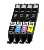 Canon CARTRIDGE CLI-551 multi pack pro Pixma iP, Pixma iX, Pixma MG a Pixma MX 6850, 725x, 925, 8750 (300 str.)