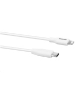 AVACOM MFIC-40W kabel USB-C - Lightning, MFi certifikace, 40cm, bílá