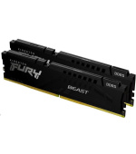 KINGSTON DIMM DDR5 32GB (Kit of 2) 5200MT/s CL36 FURY Beast Černá EXPO