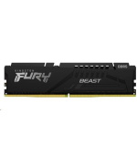 KINGSTON DIMM DDR5 16GB 6000MT/s CL36 FURY Beast Černá EXPO