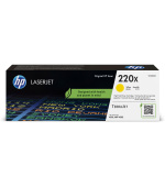 HP 220X Yellow Original LaserJet Toner Cartridge (5,500 pages)