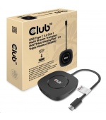 Club3D Video hub MST (Multi Stream Transport) USB-C 3.2 Gen1 na 3x DisplayPort 1.4 4K60Hz