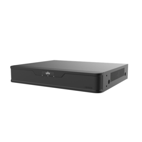 Uniview NVR301-08B-P8-IQ, 8 kanálů, PoE, max.IN:80Mbps/OUT:80Mbps, chytrá analytika SIP, UMD