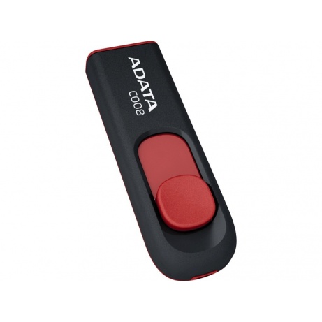 32GB USB ADATA C008  černo/červená (potisk)