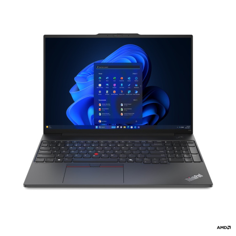 Lenovo ThinkPad E/E16 Gen 2 (AMD)/R7-7735HS/16"/WUXGA/32GB/1TB SSD/AMD int/W11P/Black/3R