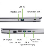 BAZAR - ACER NTB Swift Go 16 (SFG16-72-75LU), Core Ultra 7 155H,16" 3200x2000,32GB,1TB SSD,Intel Arc,W11H