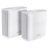 ASUS ZenWifi XT8 v2 2-pack white Wireless AX6600 Wifi 6 Tri-Band Gigabit Mesh system