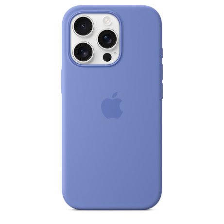 iPhone 16 Pro Silicone Case with MS - Periwinkle