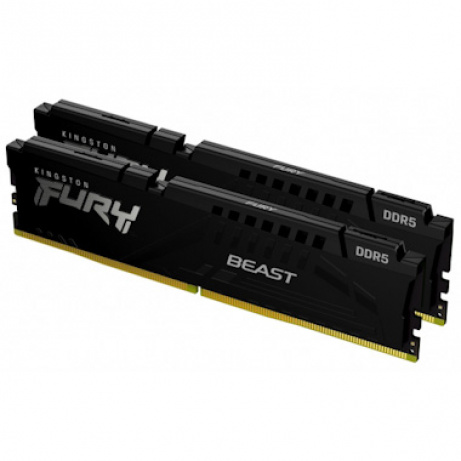 Kingston FURY Beast/DDR5/32GB/6000MHz/CL40/2x16GB/Black