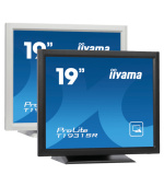 iiyama ProLite T1932MSC-W1SAG, 48.3 cm (19''), Projected Capacitive, 10 TP, kit (USB), black, white