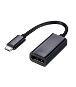 C-TECH adaptér Type-C na Displayport, M/F, 15cm