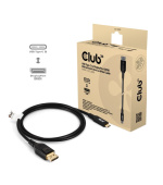 Club3D Kabel USB-C na DisplayPort 2.1, 10K60Hz, DSC1.2, UHBR10, 1m