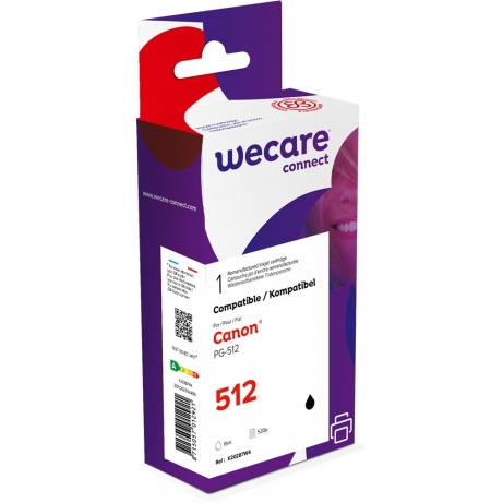 WECARE ARMOR ink kompatibilní s Canon PG-512, 15ml, černá/black