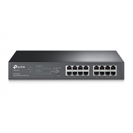 TP-Link TL-SG1016PE 16xGb,(8xPOE+) easy smart rack switch 150W