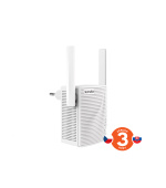 Tenda A18 - WiFi Range Extender AC1200 Dual Band, opakovač 1200 Mb/s, 1x LAN 100 Mb/s, WPS, 2x 2dBi