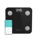 TrueLife FitScale W1 BT Black - bioelektrická impedanční bluetooth váha