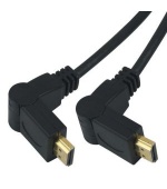 PremiumCord Kabel HDMI A - HDMI A M/M 15m, rotační