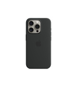 APPLE iPhone 15 Pro Silicone Case with MagSafe - Black