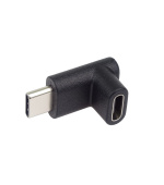 PremiumCord Adaptér USB-C na USB-C, zahnutý 90°