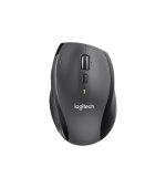 Logitech M705 Marathon/Kancelářská/Optická/Pro praváky/1 000 DPI/Bezdrátová USB/Černá-šedá