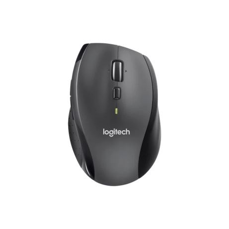 Logitech M705 Marathon/Kancelářská/Optická/Pro praváky/1 000 DPI/Bezdrátová USB/Černá-šedá