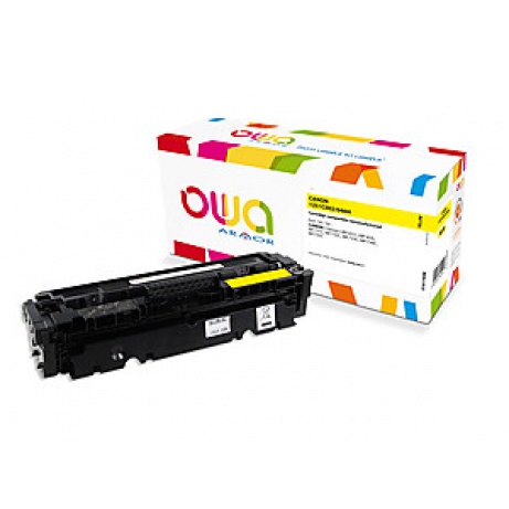 OWA Armor toner kompatibilní s Canon CRG-046H Y, 5000st, žlutá/yellow