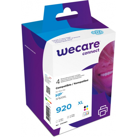 WECARE ARMOR ink sada kompatibilní s HP C2N92AE,CMYK