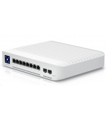 UBNT USW-Enterprise-8-PoE [8x 2.5G RJ45, 2x 10G SFP+, 120W PoE budget, PoE+ 802.3af/at, 1,3" dotykový displej]