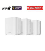 ASUS ZenWifi BD4 3-pack, WiFi7 Extendable Router, AiMesh, 2x WAN/LAN